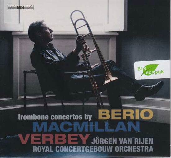 Trombone Concertos By Berio. Macmillan & Verbey - Rijen / Royal Concertgebouw - Musik - BIS - 7318599923338 - 29. november 2019