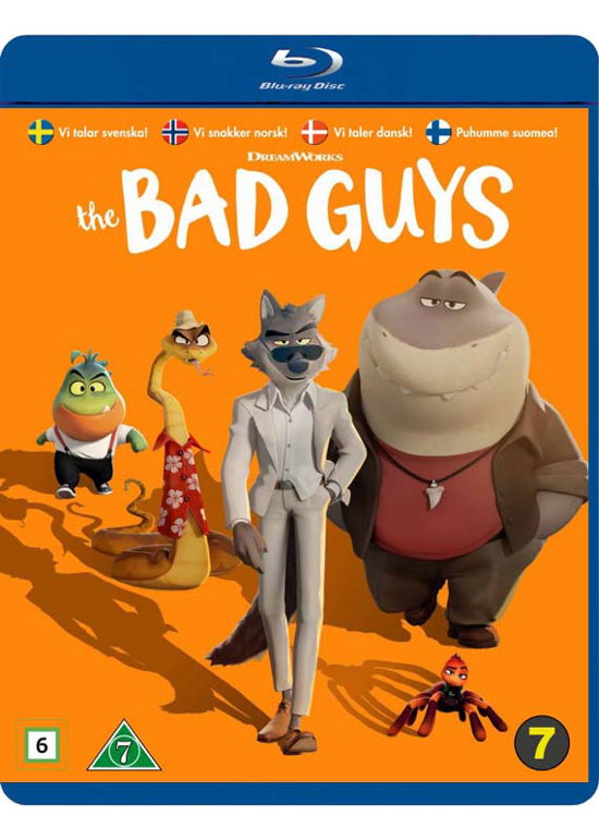 Cover for Dreamworks · Bad Guys, The (Blu-Ray) (2022)