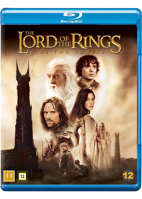Cover for Lord of the Rings 2 · The Two Towers - Theatrical Cut (Blu-ray) (2019)