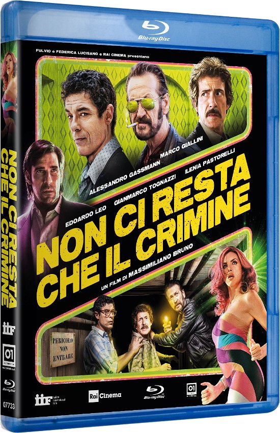Cover for Alessandro Gassman,marco Giallini,edoardo Leo,ilenia Pastorelli · Non Ci Resta Che Il Crimine (Blu-ray) (2019)