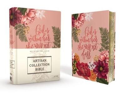 Cover for Zondervan Zondervan · NIV, Artisan Collection Bible, Women's Bible with Journaling Space, Cloth over Board, Pink Floral, Designed Edges under Gilding, Red Letter, Comfort Print (Gebundenes Buch) (2019)