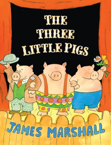 Cover for James Marshall · The Three Little Pigs (Hardcover Book) [Turtleback School &amp; Library Binding, Rebound edition] (1996)