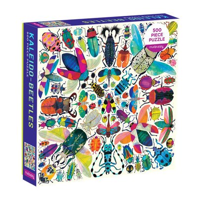 Cover for Mudpuppy · Kaleido Beetles 500 Piece Family Puzzle (SPIEL) (2020)