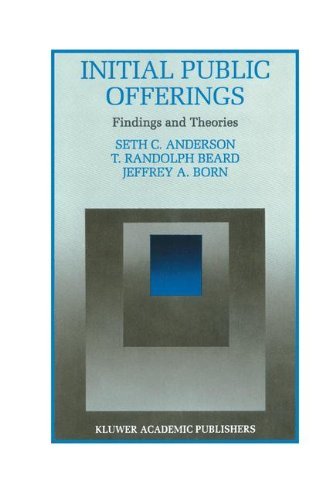 Cover for Seth Anderson · Initial Public Offerings: Findings and Theories - Innovations in Financial Markets and Institutions (Hardcover bog) [1995 edition] (1995)