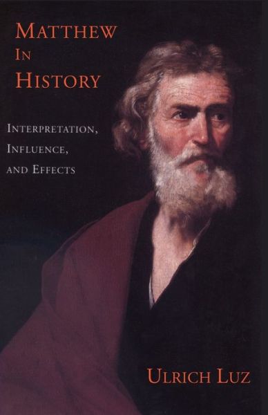 Cover for Ulrich Luz · Matthew in history (Book) (1994)