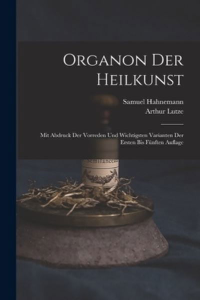 Cover for Samuel Hahnemann · Organon der Heilkunst (Buch) (2022)