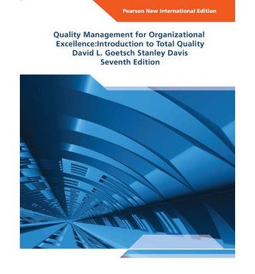 Cover for David Goetsch · Quality Management for Organizational Excellence: Introduction to Total Quality: Pearson New International Edition (Paperback Book) (2013)