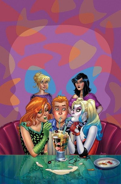 Cover for Paul Dini · Harley and Ivy Meet Betty and Veronica (Innbunden bok) (2018)