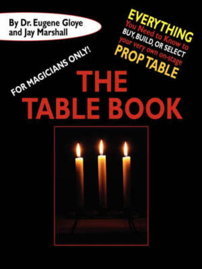 Jay Marshall · For Magicians Only: the Table Book (Paperback Book) (2024)