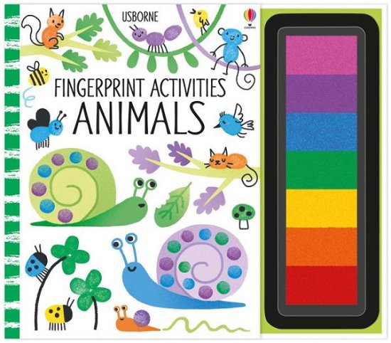Cover for Fiona Watt · Fingerprint Activities Animals - Fingerprint Activities (Spiral Book) (2016)