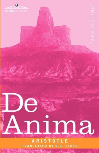 Cover for Aristotle · De Anima (Innbunden bok) (2008)