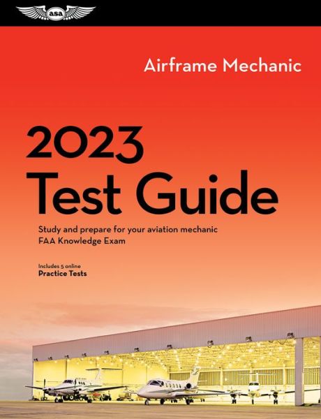 Cover for ASA Test Prep Board · 2023 Airframe Test Guide (Paperback Book) (2022)