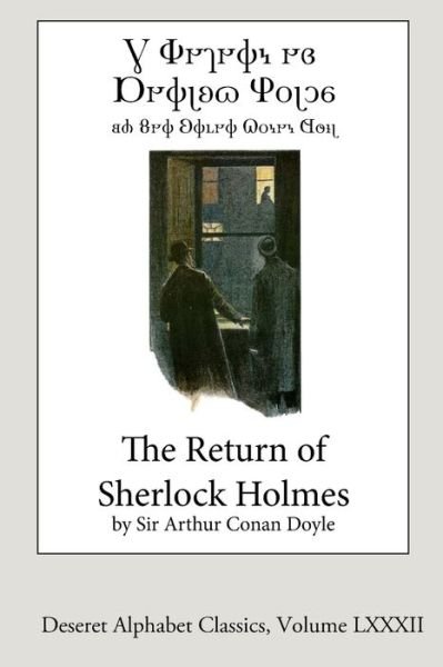 Cover for Sir Arthur Conan Doyle · The Return of Sherlock Holmes (Paperback Book) [Deseret Alphabet edition] (2021)