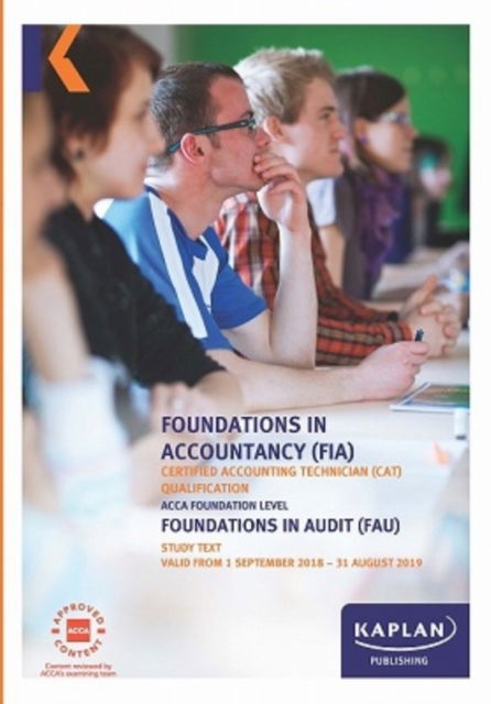 Cover for Kaplan Publishing · Fau - Foundation in Audit (Int / Uk) - Study Text (Paperback Book) (2018)