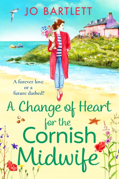 Cover for Jo Bartlett · Change of Heart for the Cornish Midwife (Bog) (2023)