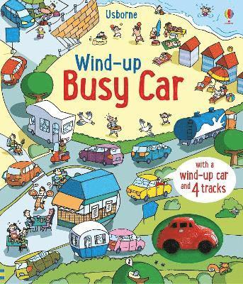 Cover for Fiona Watt · Wind-Up Busy Car - Wind-up (Board book) (2025)