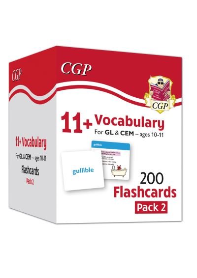 11+ Vocabulary Flashcards for Ages 10-11 - Pack 2 - CGP 11+ Ages 10-11 - CGP Books - Bøger - Coordination Group Publications Ltd (CGP - 9781837740338 - 27. februar 2023