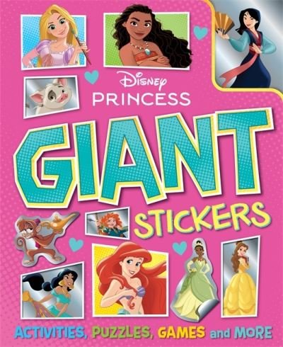 Cover for Walt Disney · Disney Princess: Giant Stickers - Activities, puzzles, games and more (Pocketbok) (2024)