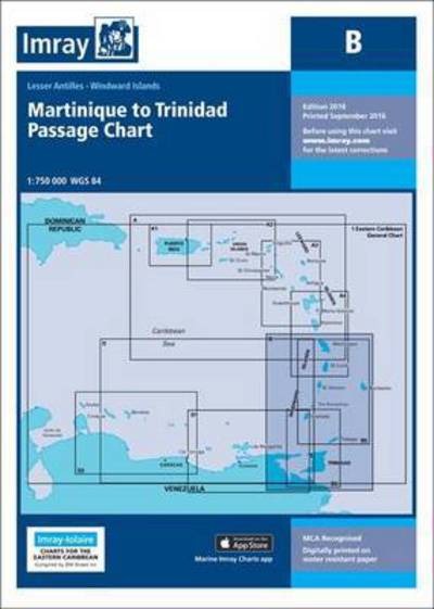 Cover for Imray · Imray Chart B: Martinique to Trinidad Passage Chart - Iolaire (Paperback Book) [New edition] (2016)