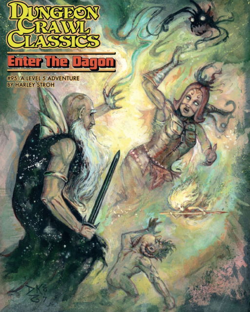 Cover for Harley Stroh · Dungeon Crawl Classics #95: Enter the Dagon - DCC DUNGEON CRAWL CLASSICS (Paperback Book) (2024)