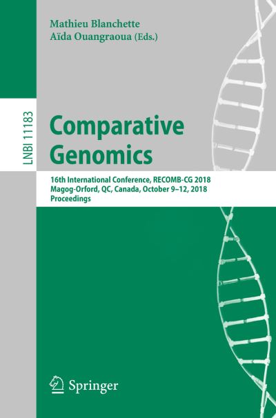 Cover for Comparative Genomics (Book) [1st ed. 2018 edition] (2018)