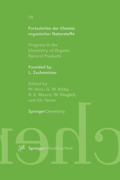 Fortschritte der Chemie organischer Naturstoffe / Progress in the Chemistry of Organic Natural Products - Fortschritte der Chemie organischer Naturstoffe   Progress in the Chemistry of Organic Natural Products (Innbunden bok) [1998 edition] (1998)