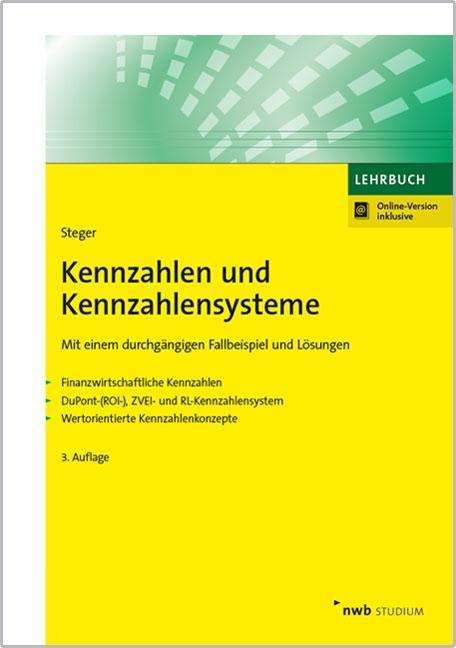 Cover for Steger · Kennzahlen und Kennzahlensysteme (Book)