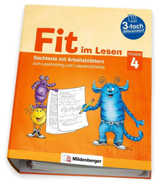 Cover for Sabine Stehr · Fit im Lesen - Sachtexte, Klasse 4 (Lose Papiere) (2021)