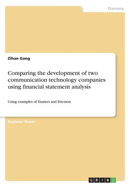 Comparing the development of two c - Gong - Books -  - 9783668557338 - 