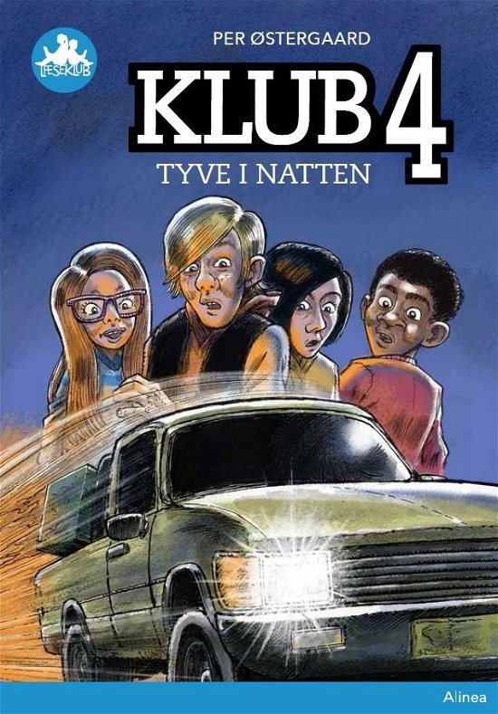Cover for Per Østergaard · Læseklub: Klub 4 - Tyve i natten, Blå Læseklub (Indbundet Bog) [1. udgave] (2017)