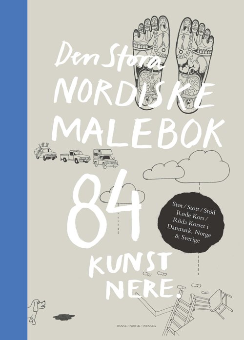 Cover for Lærke Hein · Den Stora Nordiske Malebok (Gebundesens Buch) [1. Ausgabe] [Indbundet] (2011)