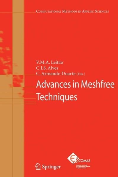 Cover for V M a Leitao · Advances in Meshfree Techniques - Computational Methods in Applied Sciences (Taschenbuch) [Softcover reprint of hardcover 1st ed. 2007 edition] (2010)