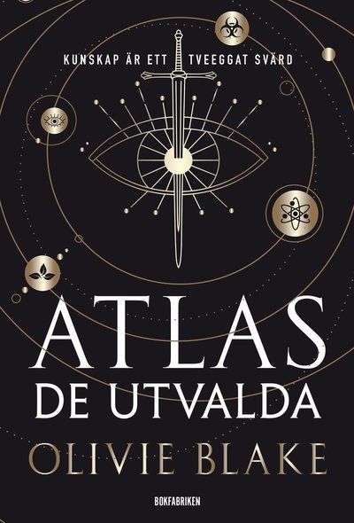 Cover for Olivie Blake · Atlas : De utvalda (Innbunden bok) (2022)