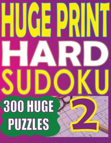 Cover for Cute Huur · Huge Print Hard Sudoku 2 (Paperback Book) (2020)