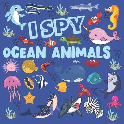 Cover for Limoz Sketching · I Spy Ocean Animals (Paperback Bog) (2020)