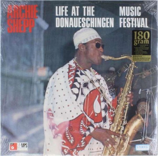Cover for Archie Shepp · Life At The Donaueschingen Music Festival (LP) (2011)