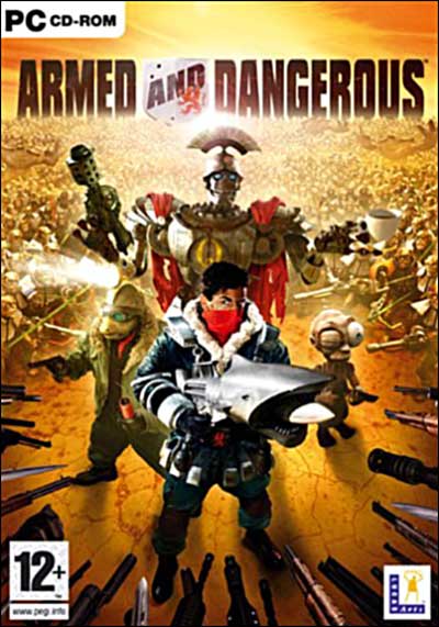 Cover for Pc DVD Rom · Armed &amp; Dangerous (PS4) (2019)