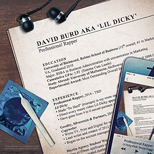 Professional Rapper - Lil Dicky - Musikk - CMSN - 0075597949339 - 31. juli 2015