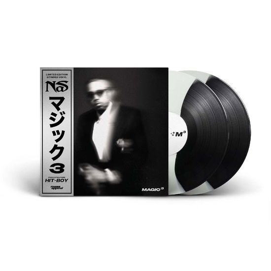 Cover for Nas · Magic 3 (Striped Black and White Vinyl) (LP) (2024)