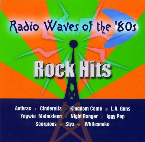 Cover for Radio Waves of the 80's: Rock Hits · Radio Waves of the 80's: Rock Hits- (CD)