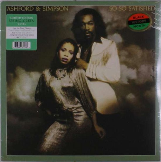 Cover for Ashford &amp; Simpson · So So Satisfied (Spring Green) (LP) (2022)
