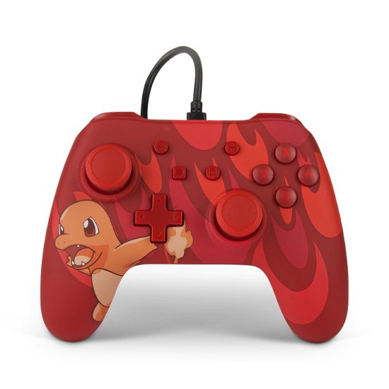 Cover for Power A · PowerA Wired Switch Controller - Blaze Charmander (SWITCH) (2019)