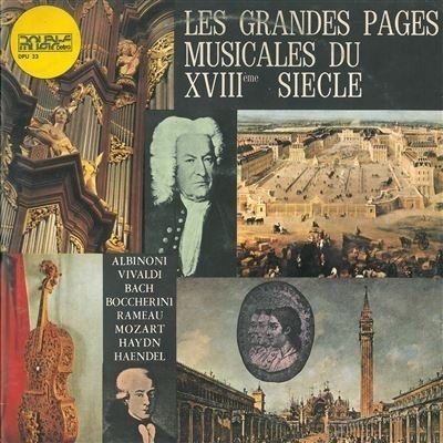 Cover for Wolfgang Amadeus Mozart  · Les Grandes Pages Musicales Du Xvii (LP)