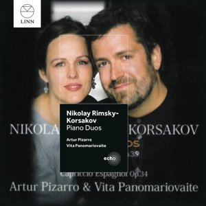 Cover for Rimsky-korsakov / Pizarro / Panomariovaite · Piano Duos (CD) (2015)
