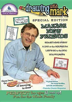 Cover for Drawing with Mark: We're Making New Friends (DVD) (2019)