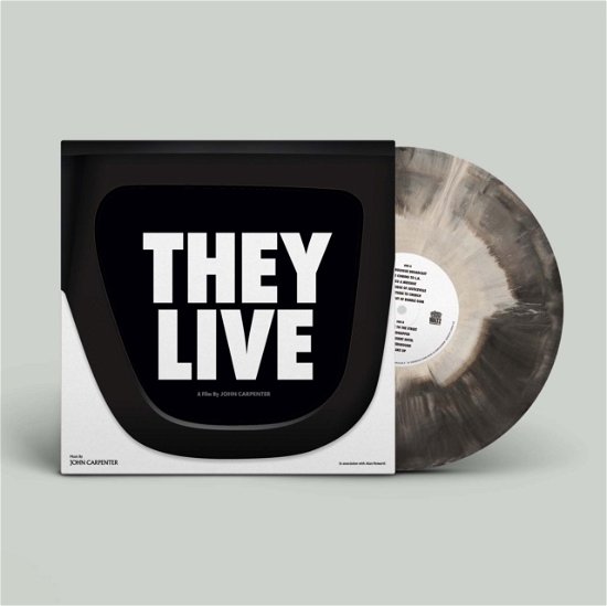 Carpenter, John & Alan Howarth · They Live (Rsde) (Ltd Black & White Galaxy Vinyl) (LP) (2022)