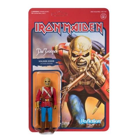 Iron Maiden Reaction W1 - The Trooper Figurine (Re-Pack) - Iron Maiden - Merchandise - SUPER 7 - 0811169030339 - 2021