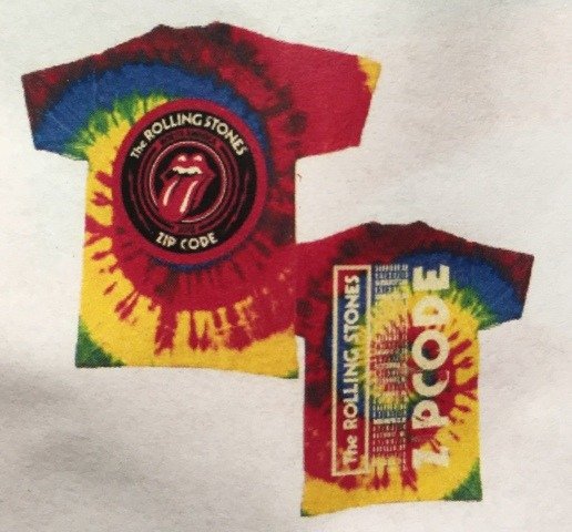 Cover for The Rolling Stones · Zc15 Logo Rainbow (T-shirt) [size XXXL] (2016)