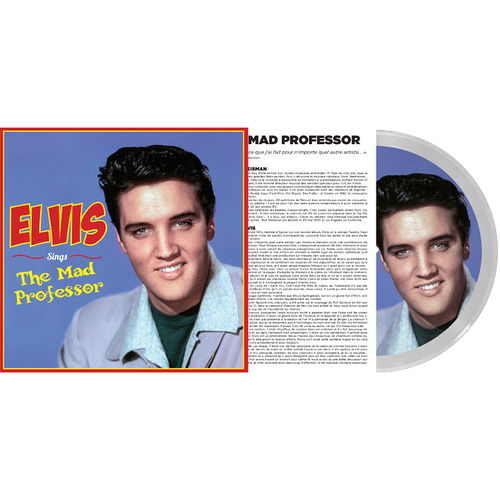 Cover for Elvis Presley · Sings The Mad Professor (LP) (2021)