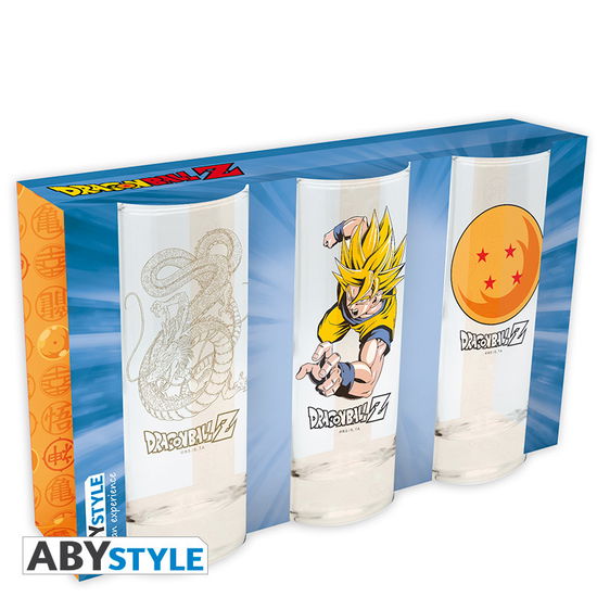 DRAGON BALL - 3 Glasses Set - Dragon Ball  Z - Merchandise - DRAGON BALL  Z - 3700789261339 - 7. Februar 2019